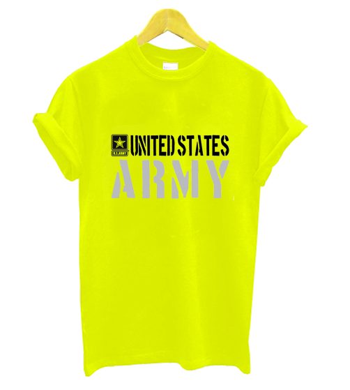Army United States Army Hi Vis Safety T Shirt
