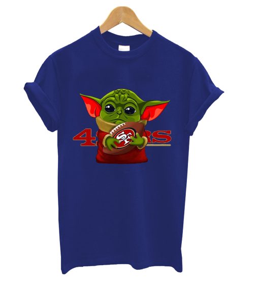 Star Wash Baby Yoda 49ers T Shirt