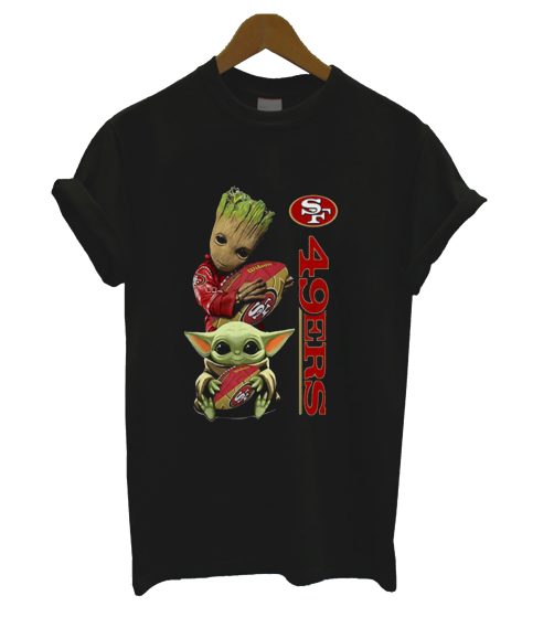 Baby Yoda San Francisco 49ers T Shirt