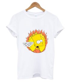 Bart Simson Who The Hell Are You T Shirt