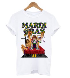 Big Johnson Mardi Gras T Shirt