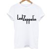 Casual Summer men Led Zeppelin White T Shirt