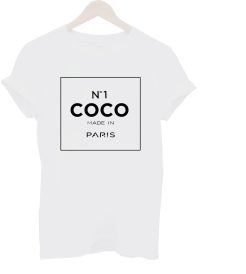 Coco Chanel Inspired Art T Shirt