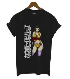 Cowboy Bebop Faye Manga Anime T Shirt