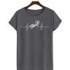 Heartbeat Horse Mens Equestrian T Shirt