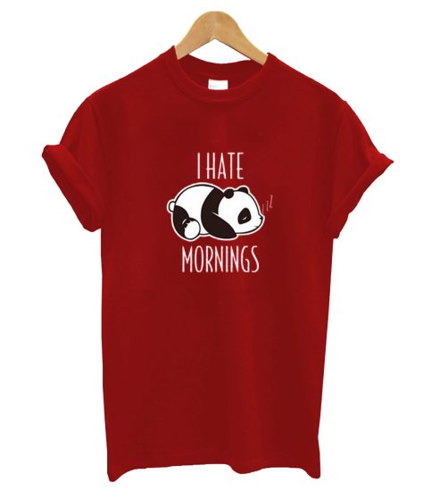 I hate mornings T-shirt