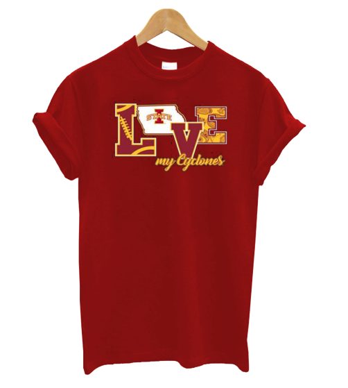 I love state my cyclones T-shirt