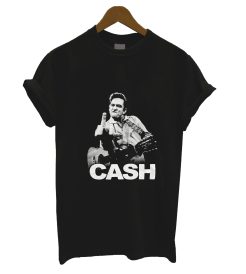 Johnny Cash Men's The Bird T Shirt