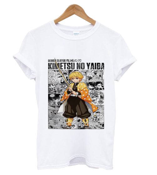 Kamado Tanjirou Anime Kimetsu No Yaiba Manga Demon Slayer T Shirt