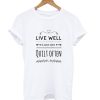 Live Well Laugh Loud Quilt Often T Shirt