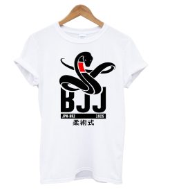 Black Mamba Bjj Snake Gracie Brazilian Jiu Jitsu Legacy Martials T Shirt