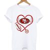 Love San Fancisco 49ers T Shirt
