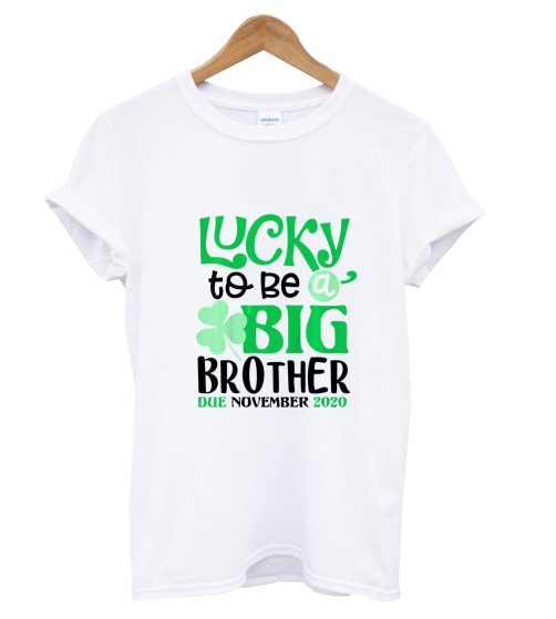 Lucky To Be A Big Brother T Shirt