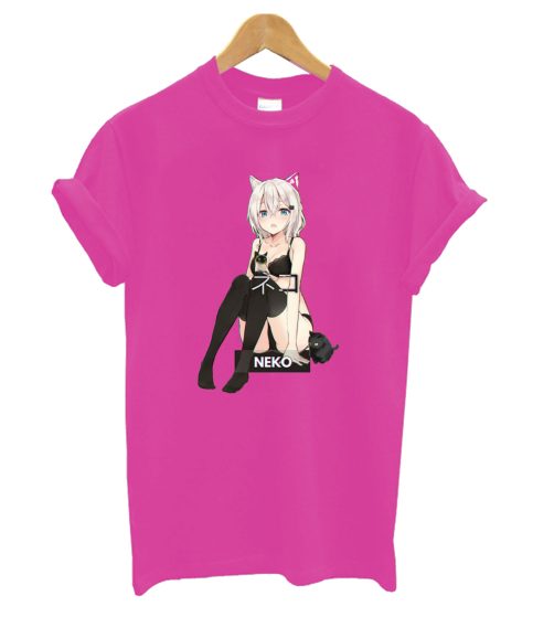 Neko Waifu Girl Senpai T-shirt