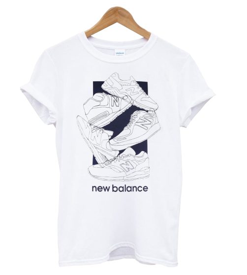 New Balance Mens 5 Shoe QTT T Shirt