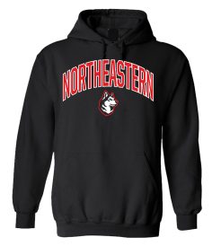 Northeastern Huskies NCAA Men's Campus Crewneck Fleece Hoodie