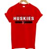 Northeastern Huskies Red Team Strong T Shirt