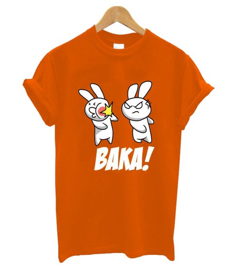 Orange Anime T-shirt