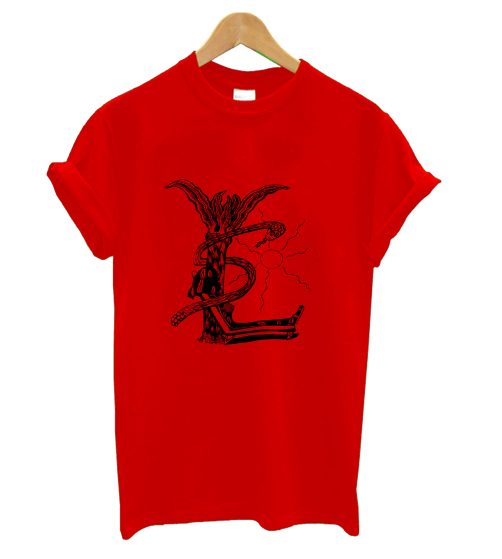 Snake Logo Red T Shirt