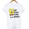 Spongebob Eat Sleep Float Repeat T Shirt