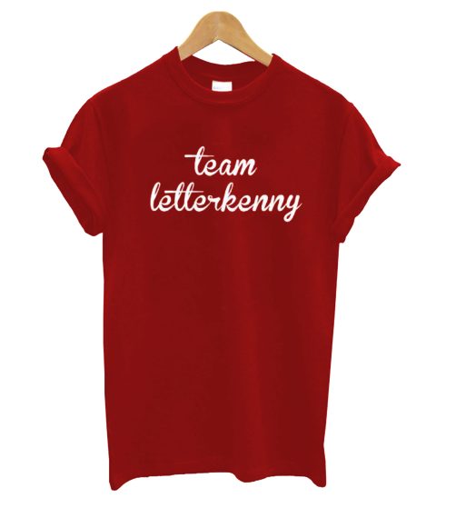 Team letter kenny T-shirt