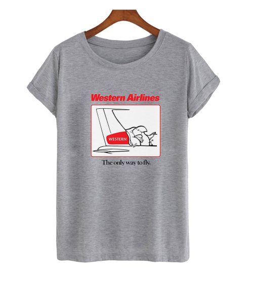 Western Airlines T Shirt