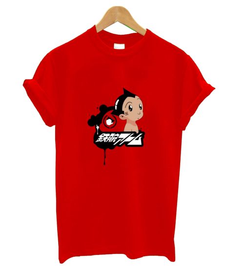 Astroboy Anime Red T Shirt