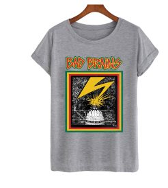 Bad Brains Grey T Shirt