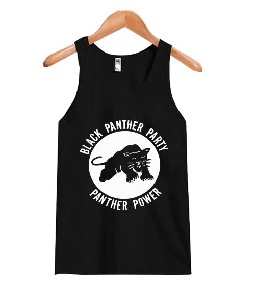 Black Panther Peoples Party Vest Malcolm X Tanktop