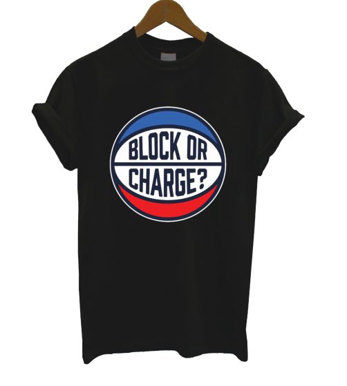 Block Or Chage Black T Shirt