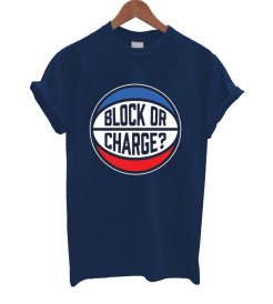 Block Or Chage Blue T Shirt