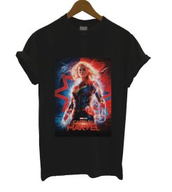 Captain Marvel 2019 Movie Poster T Shirt