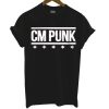 Cm Punk Black Superstar T Shirt