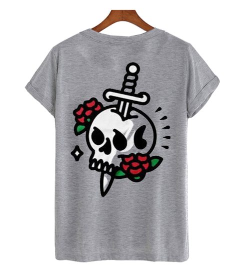 Death Flower Tattoo T-Shirt