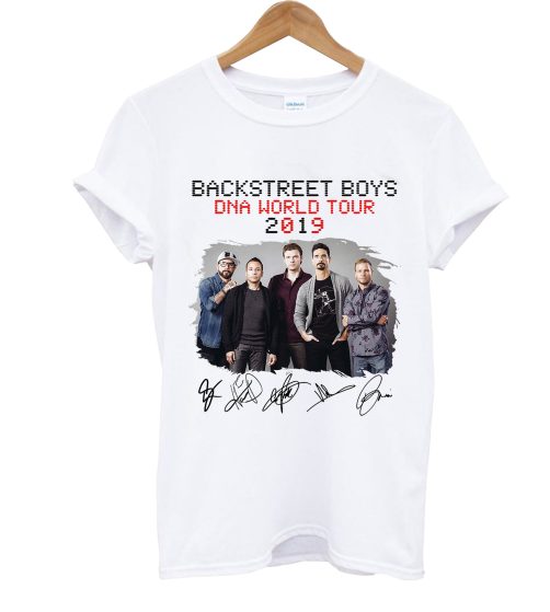 Backstreet Boys DNA World Tour T Shirt