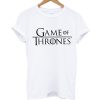 Game of Thrones Stacked Logo T Shirt