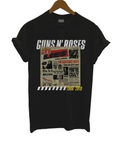 Guns N Roses Lies Track List T Shirt