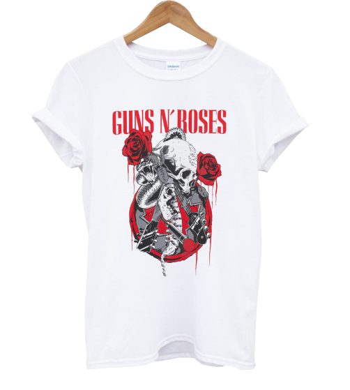 Guns N Roses White T Shirt