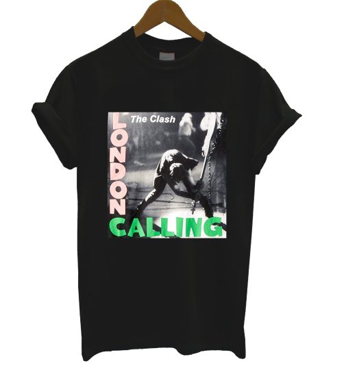 Fea The Clash London Calling T Shirt