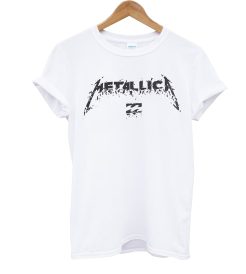 Metalica White T Shirt