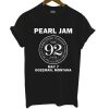 Pearl Jam May 7 Bozeman Montana T Shirt