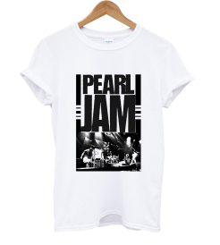 Pearl Jam White T Shirt