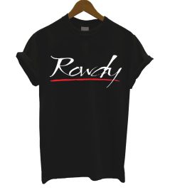 Rawdy Latin Inscription T Shirt