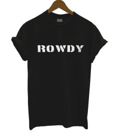 Rowdy Black T Shirt