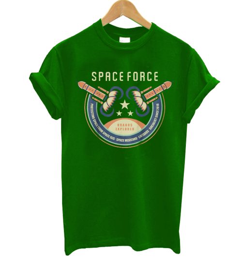 United States Space Force Green T Shirt