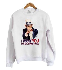 Space Force Uncle Sam Sweatshirt