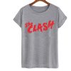 The Clash Logo Rock Band T Shirt