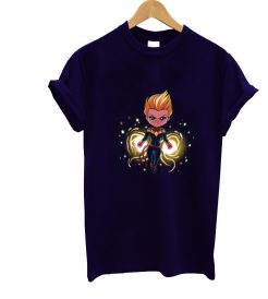 The Powerful Captain Marvel T Shirt