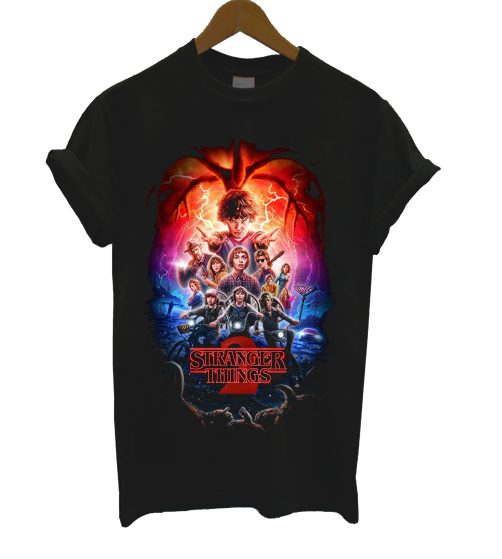 Stranger Things Season 2 Poster Style T Shirt