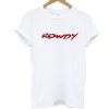Rowdy WhiteT Shirt